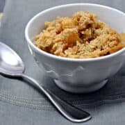 Tipsy Apple Pear Crisp