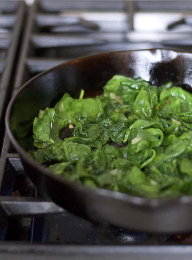 Spinach Smoked Gouda Frittata with Tomatoes Pinch and Swirl