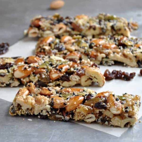 Easy Nut and Fruit Bars Pinch and Swirl
