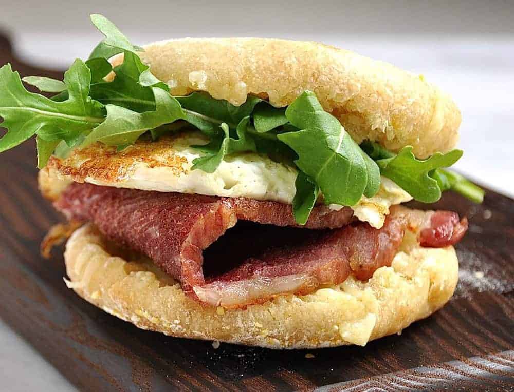 English Muffin Breakfast Sandwich