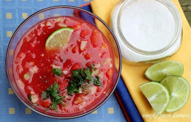 watermelon gazpacho