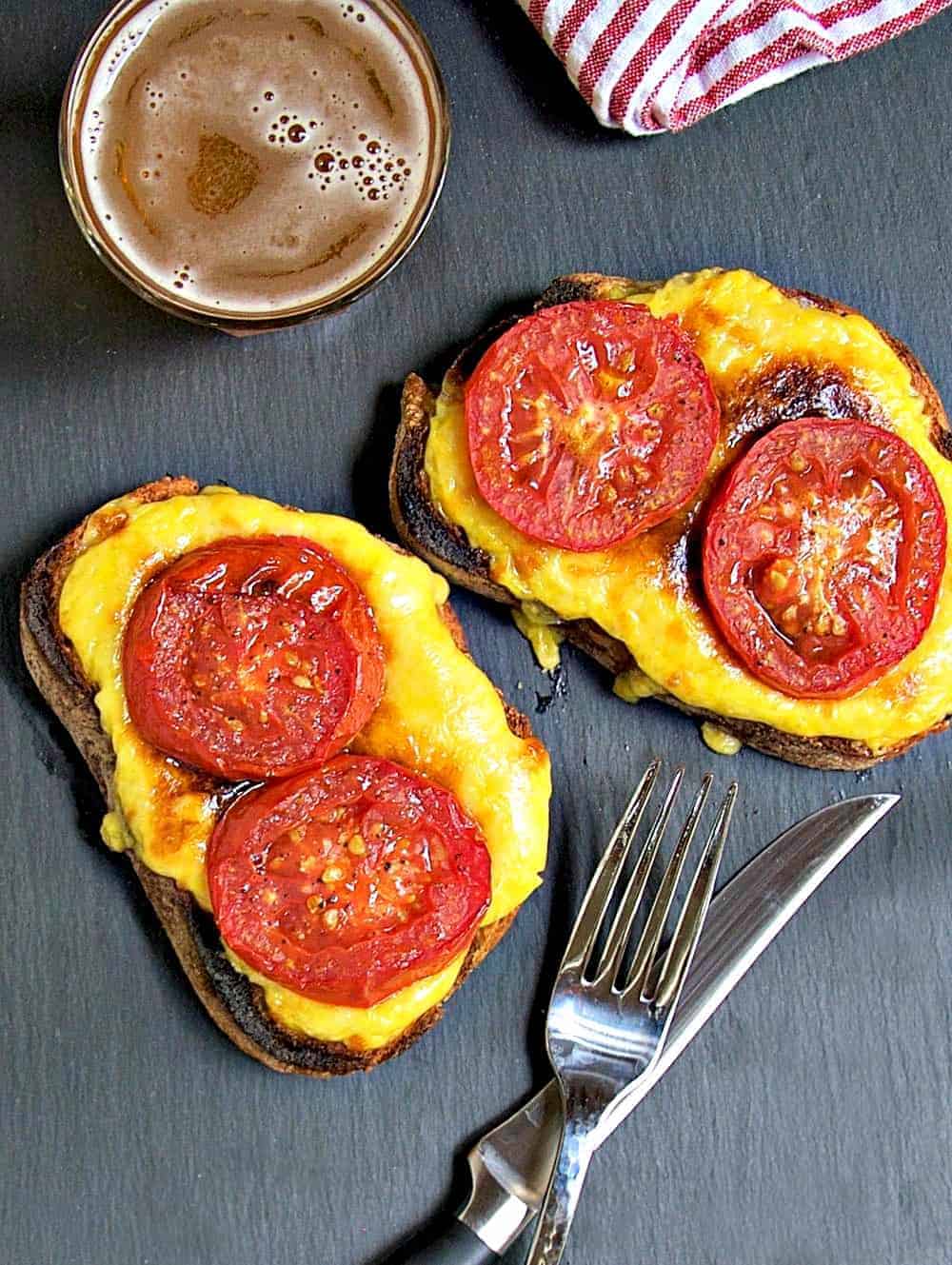 Welsh Rarebit With Egg