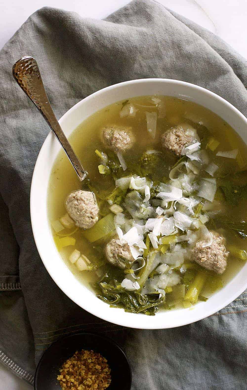 Italian Wedding Soup - Must Love Garlic