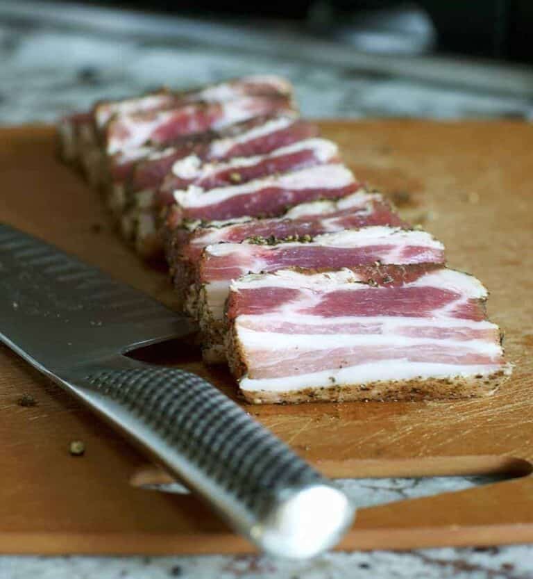 Easy Homemade Mock Pancetta Pinch and Swirl