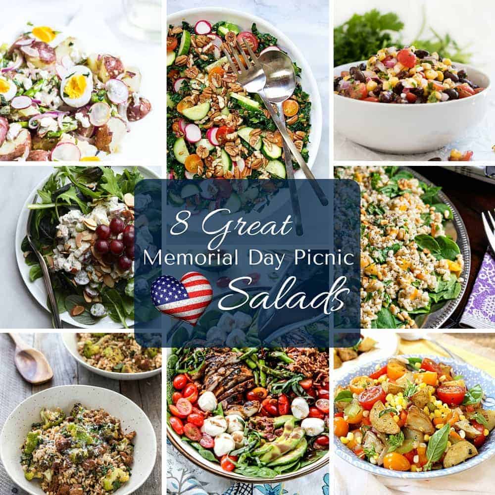 8 Great Memorial Day Picnic Salads - Pinch and Swirl