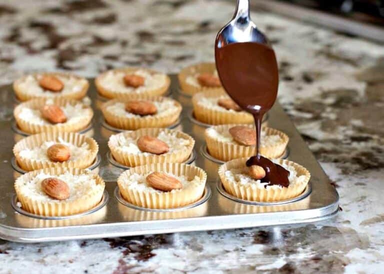 Easy Homemade Almond Joy Bars Pinch and Swirl