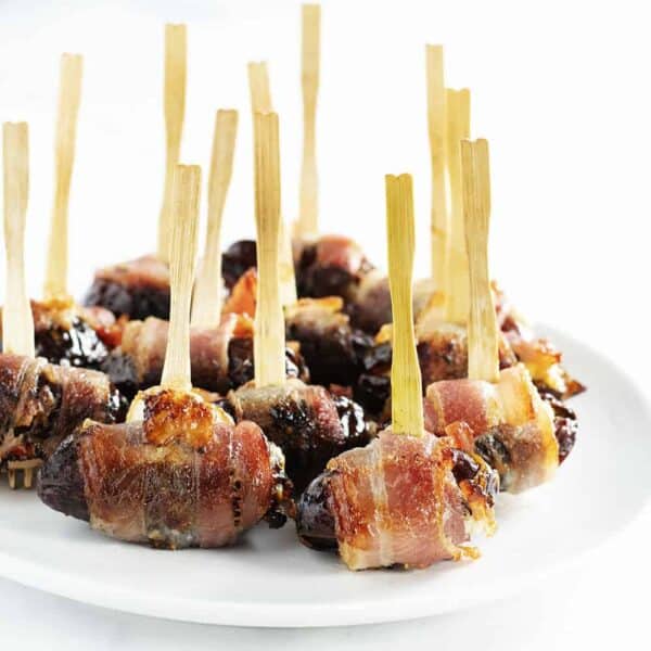 Bacon Wrapped Dates (6 Ways!) Pinch and Swirl