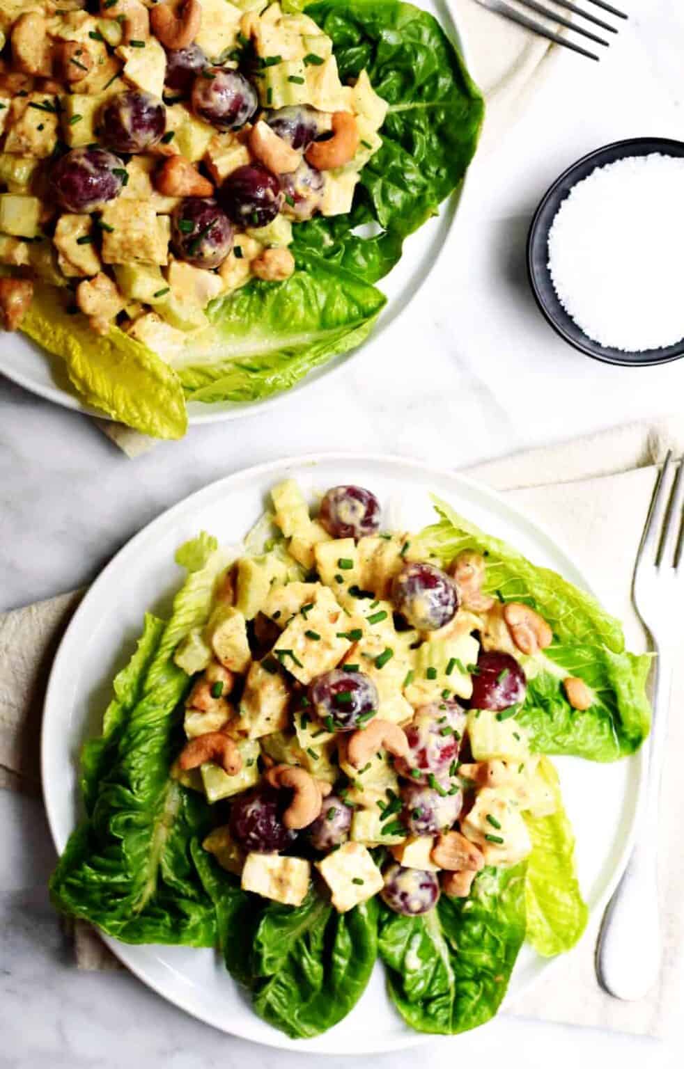 Curry Chicken Salad Pinch and Swirl