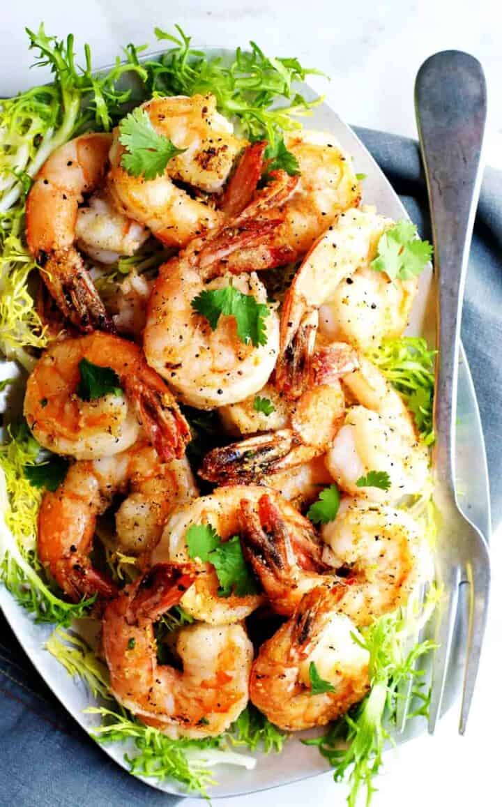 Easy Salt and Pepper Shrimp Recipe Pinch and Swirl