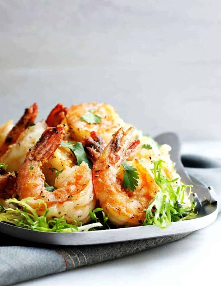 Easy Salt and Pepper Shrimp Recipe Pinch and Swirl