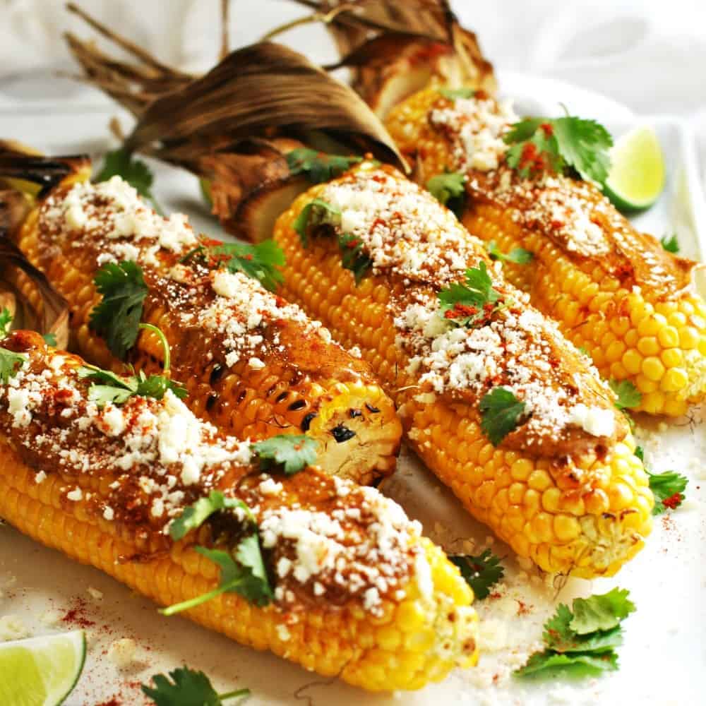 Chili s Street Corn Recipe Soaking The Corn In Its Husk In Water For 