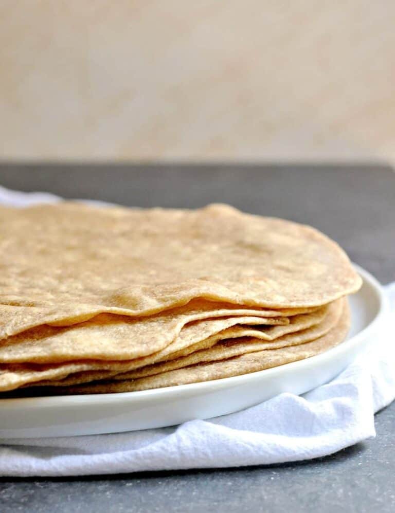 Homemade Whole Wheat Tortillas Pinch and Swirl