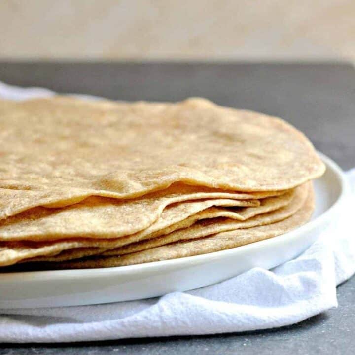 Homemade Whole Wheat Tortillas Pinch and Swirl