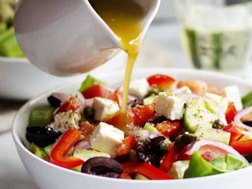 how to make greek salad dressing with red wine vinegar Homemade Greek salad dressing recipe