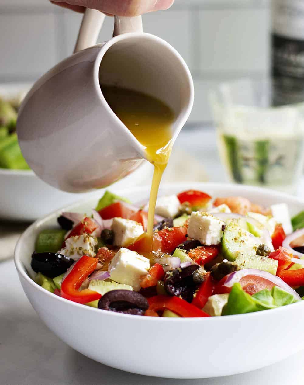 Greek Salad Dressing (Better Than Store-Bought)