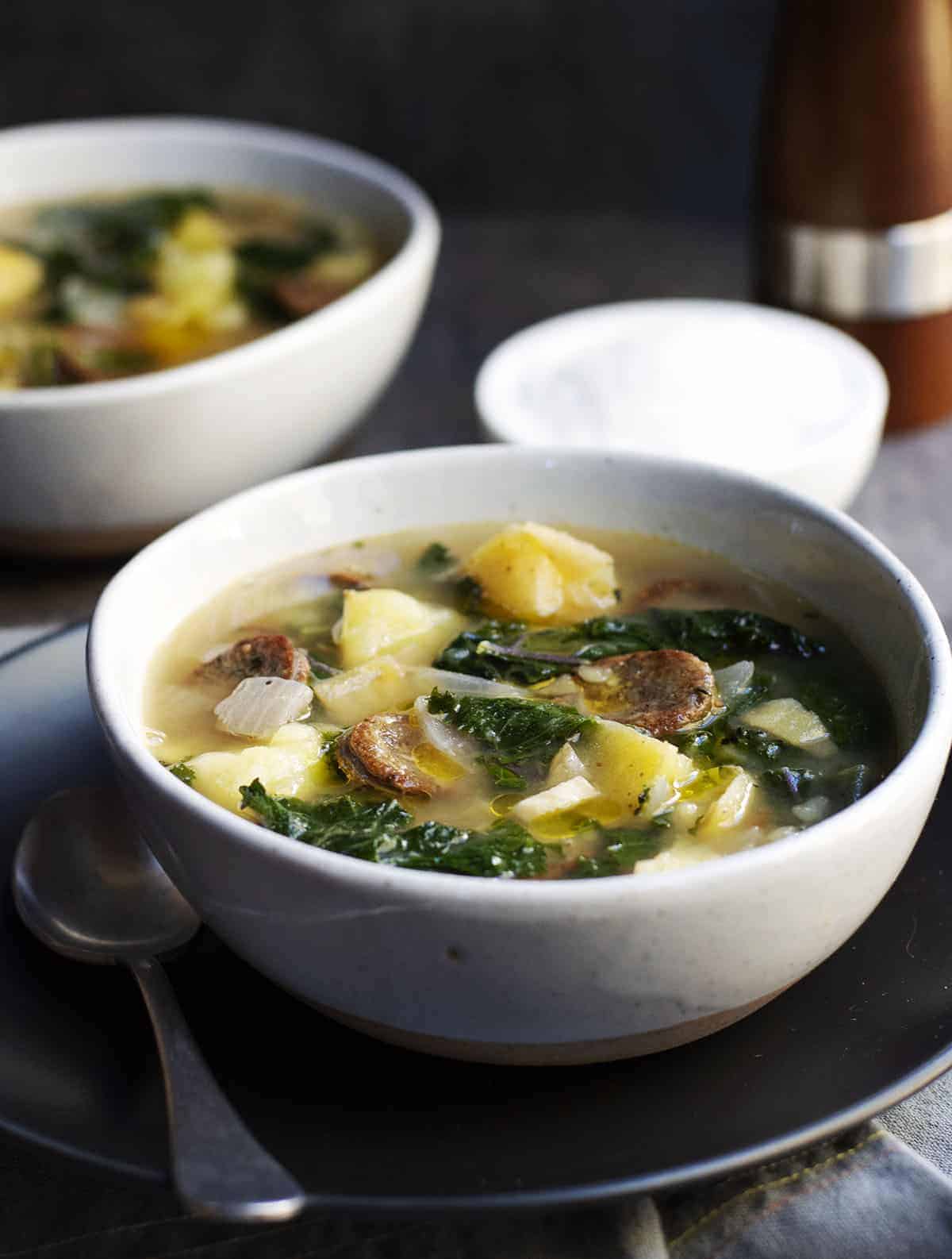 The BEST Caldo Verde Recipe (Portuguese Green Soup)