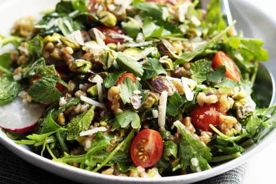 Charlie Bird Farro Salad - Pinch and Swirl