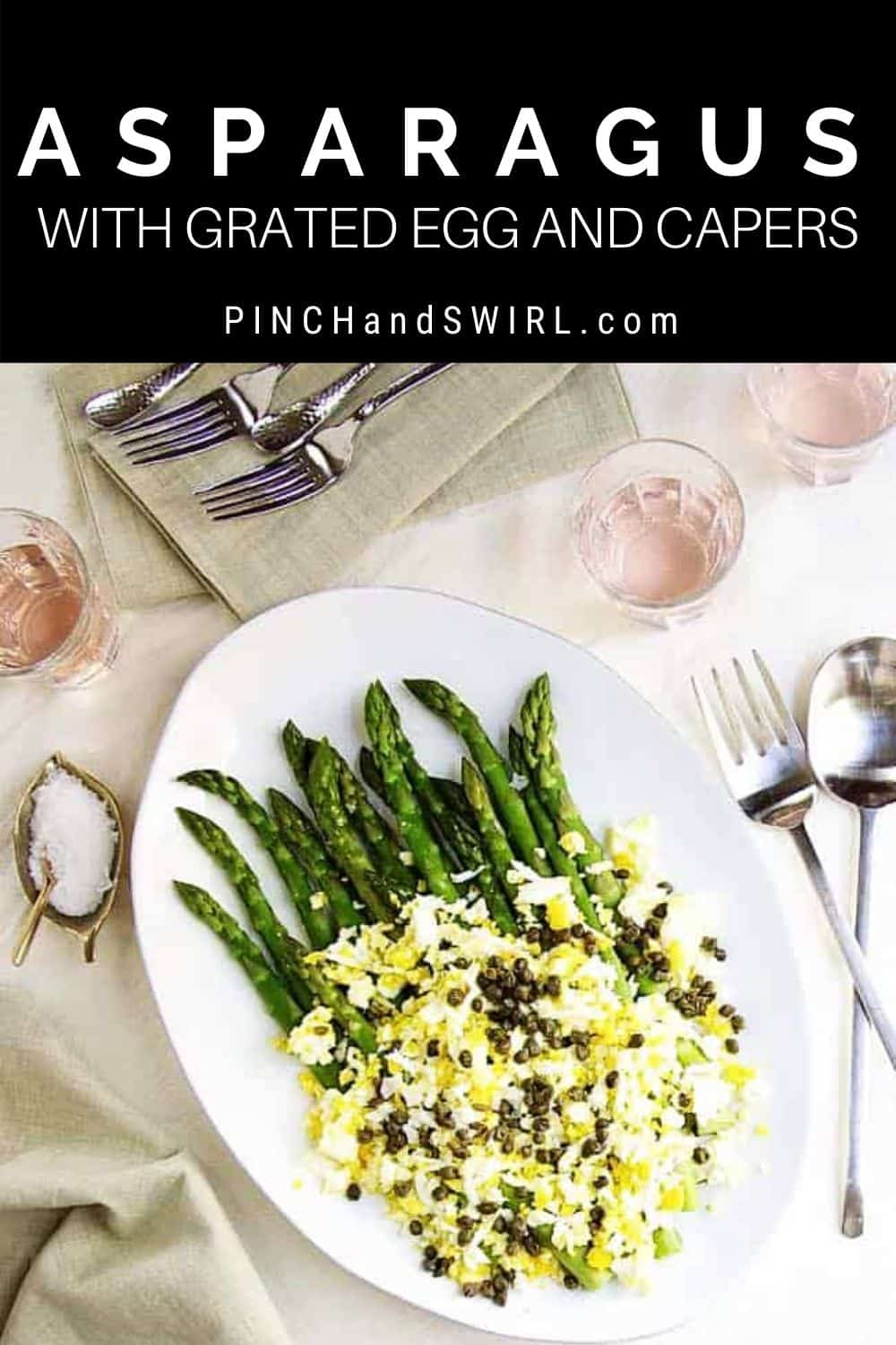 Asparagus with Grated Egg and Capers - Pinch and Swirl - Boiling Eggs And Asparagus With Capers