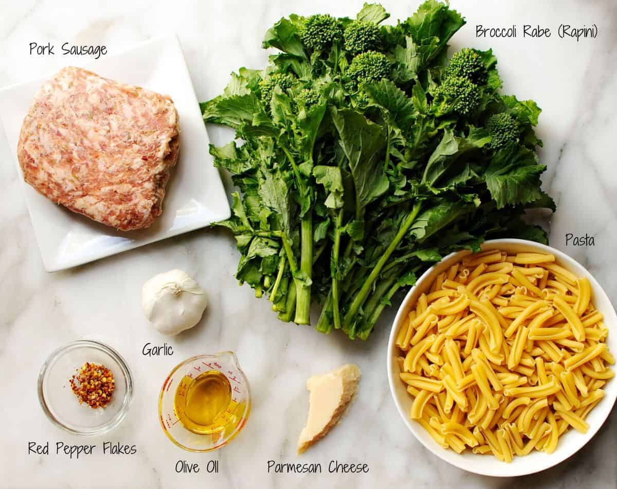 Italian Turkey Sausage, Onion & Broccoli Rabe Pasta Recipe