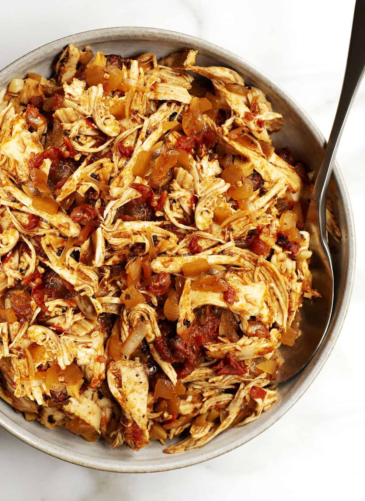 Easy Chicken Tinga Made in One Pot Pinch and Swirl