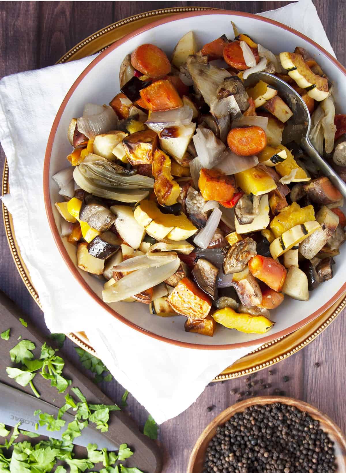 Roasted Fall Vegetables Pinch And Swirl