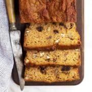 Almond Flour Pumpkin Bread