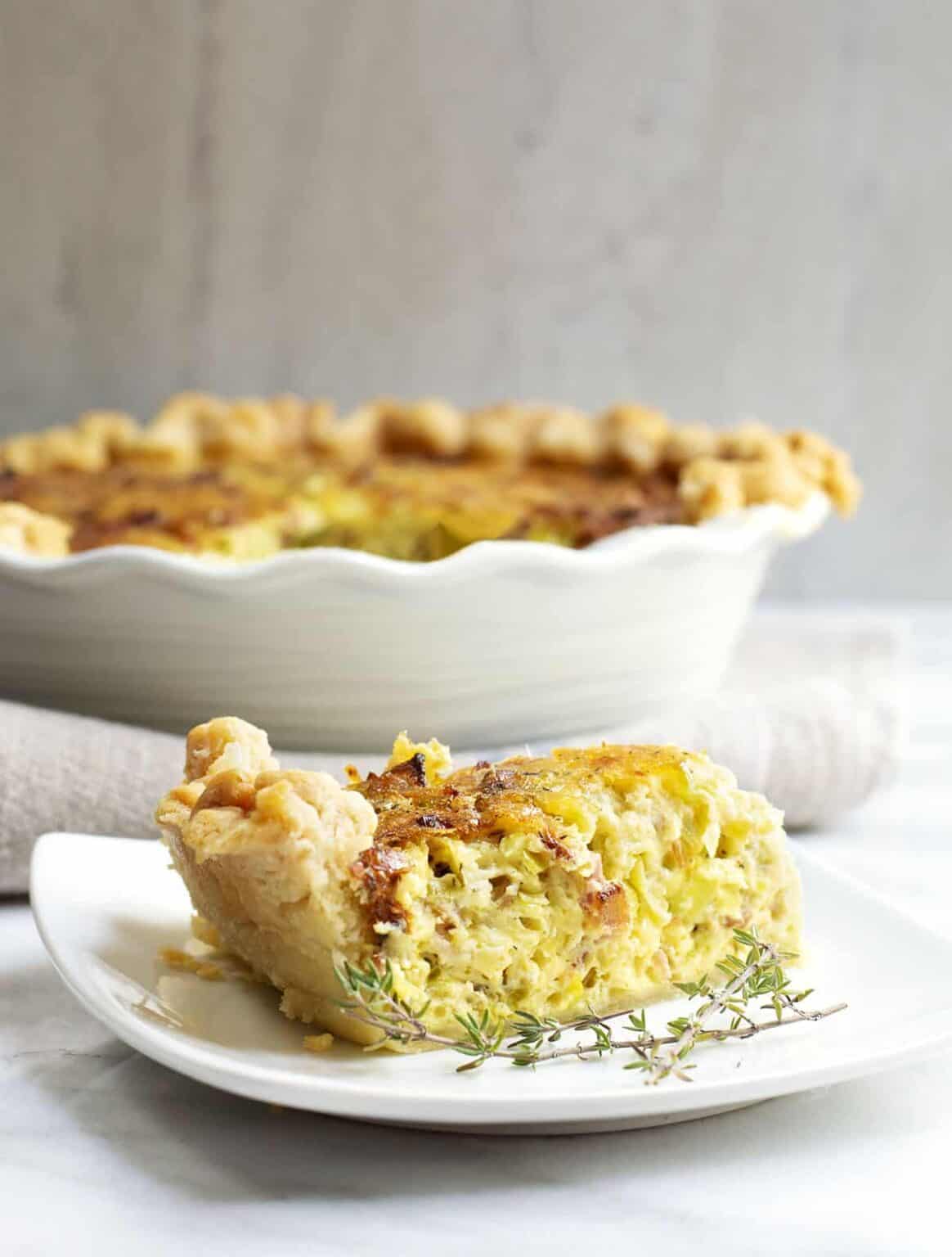 Breakfast Quiche Pinch and Swirl