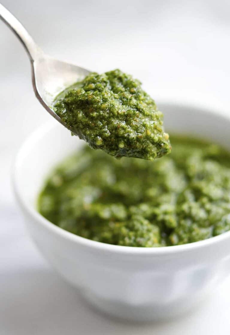 Almond Pesto (toasted almonds and pecorino) - Pinch and Swirl