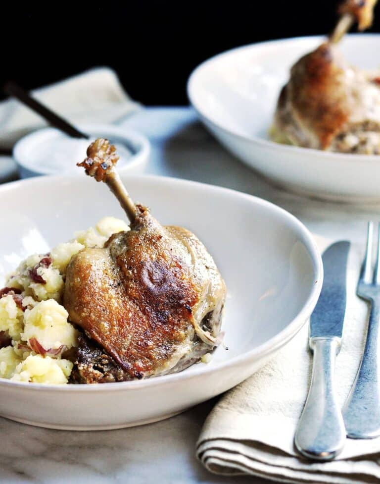 Easy Duck Confit Pinch and Swirl