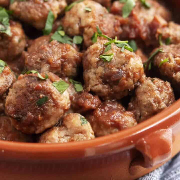 Spanish Meatballs (like those in Madrid tapas bars) Pinch and Swirl