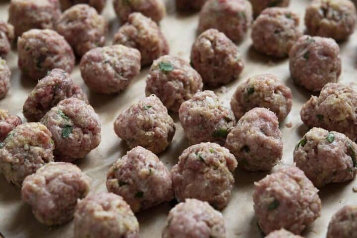 Spanish Meatballs (like those in Madrid tapas bars) - Pinch and Swirl