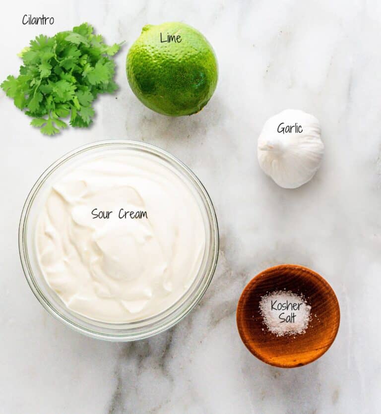 Cilantro Lime Crema Pinch and Swirl