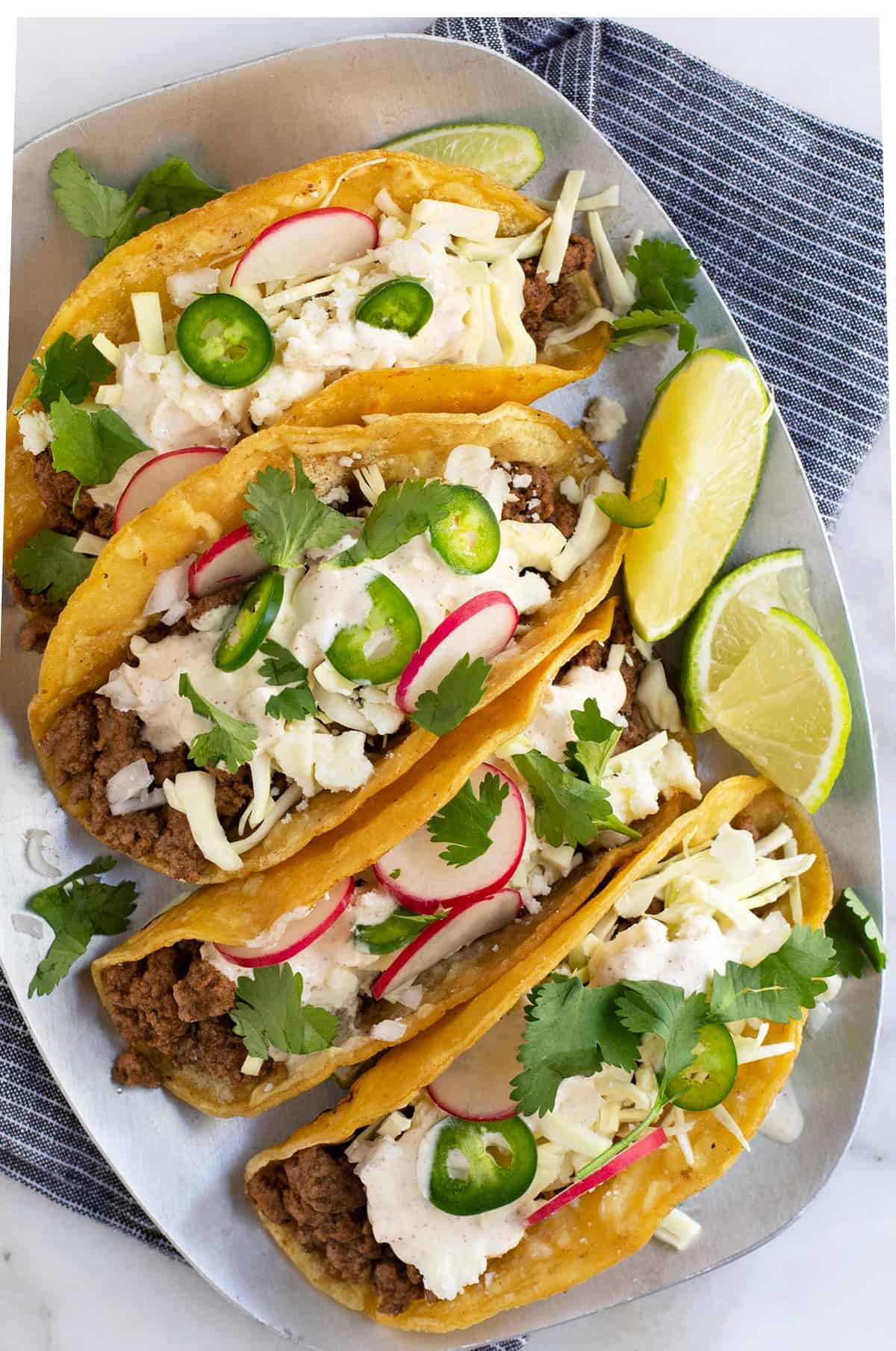Lamb Tacos W Chipotle Lime Crema Pinch And Swirl