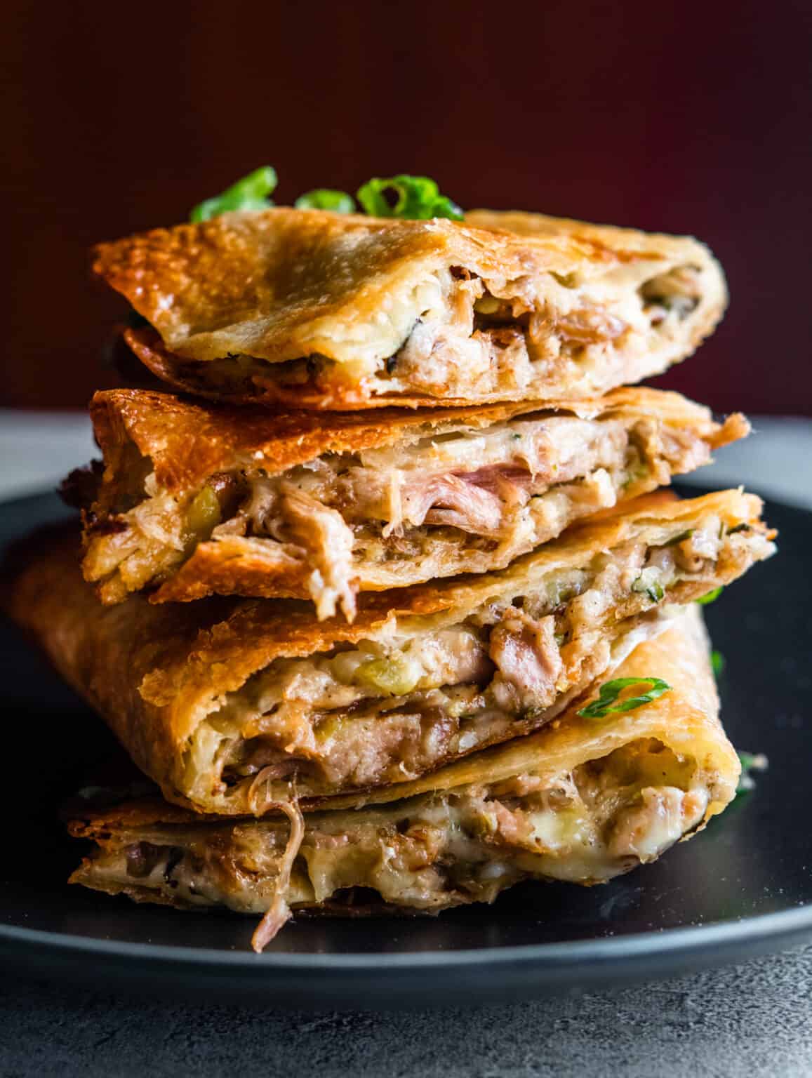 Easy Pulled Pork Quesadillas (Crispy, and cheesy!) Pinch and Swirl