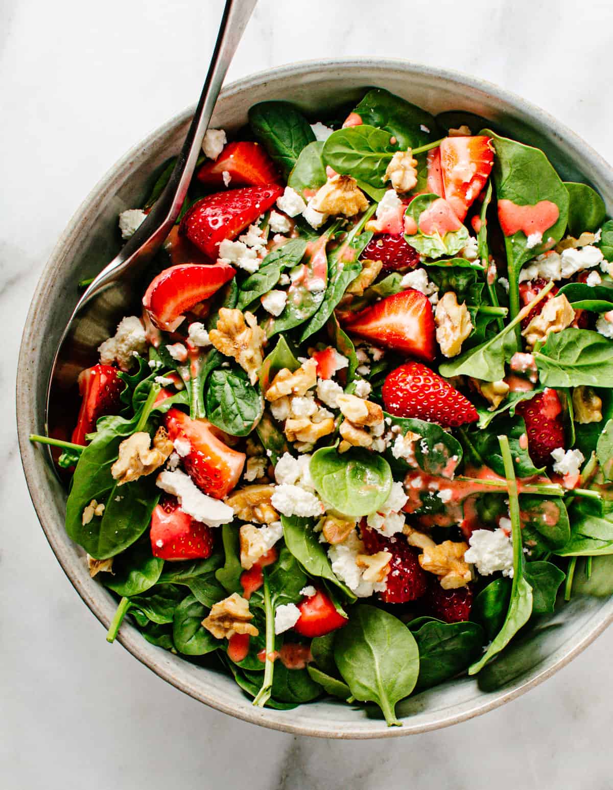 Strawberry Walnut Salad