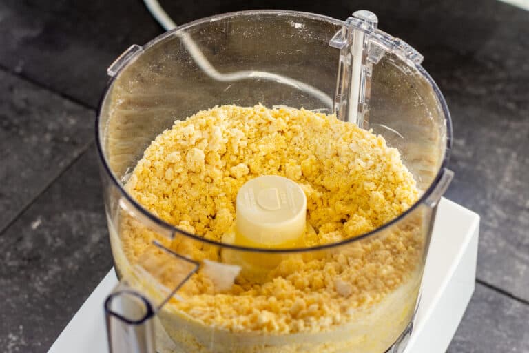 Food Processor Pasta Dough Pinch and Swirl