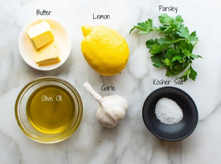 Lemon Garlic Butter Sauce (Made in 7 Minutes!) Pinch and Swirl