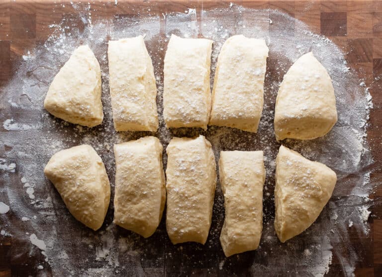 Brioche Hot Dog Buns (No knead!) Pinch and Swirl