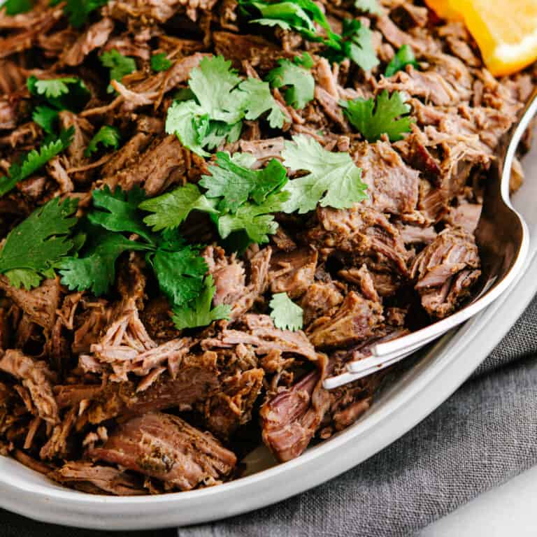 Lamb Barbacoa (Easy Slow Cooker Recipe!) Pinch and Swirl