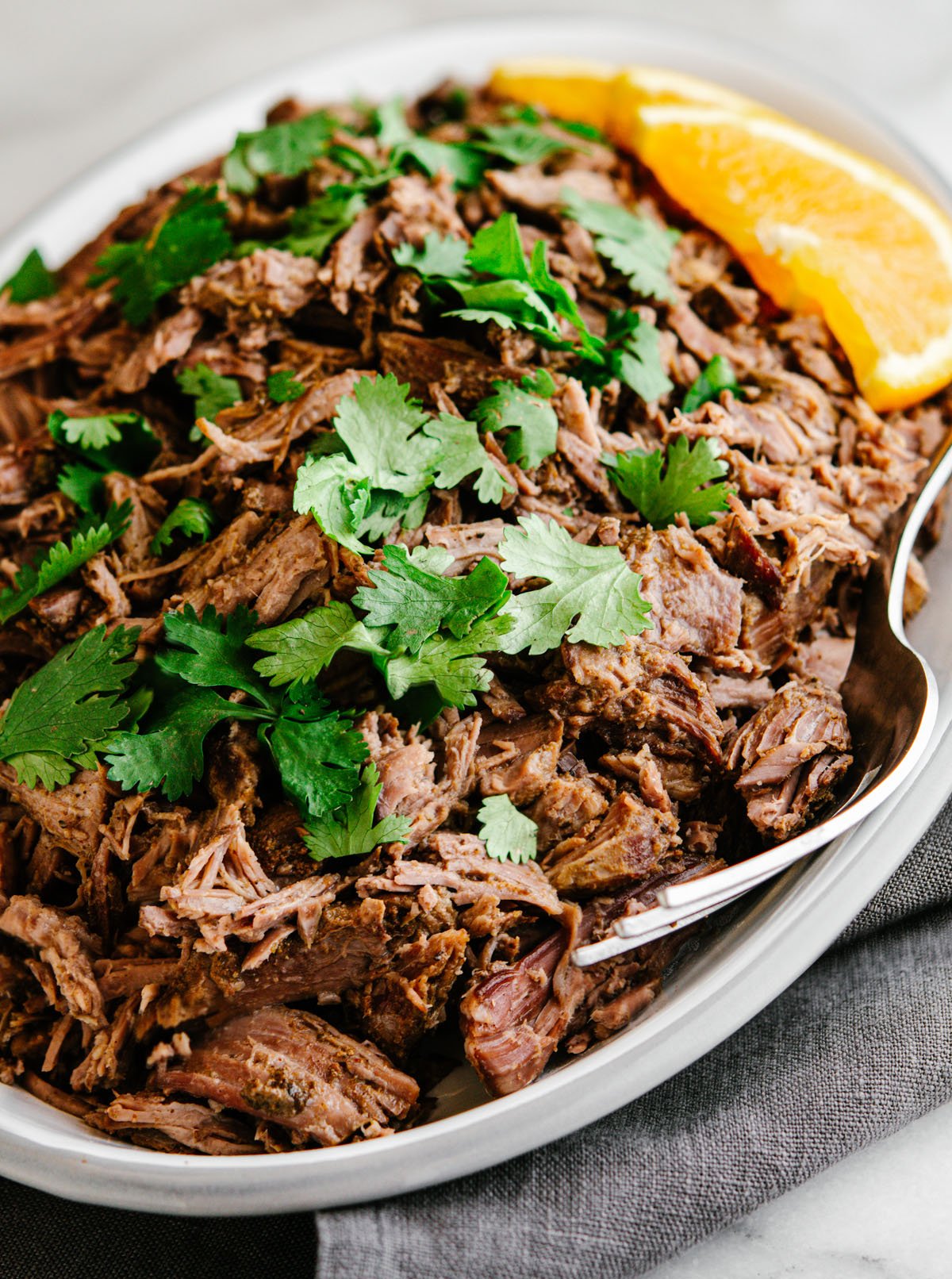 Lamb Barbacoa (Easy Slow Cooker Recipe!) - Pinch and Swirl