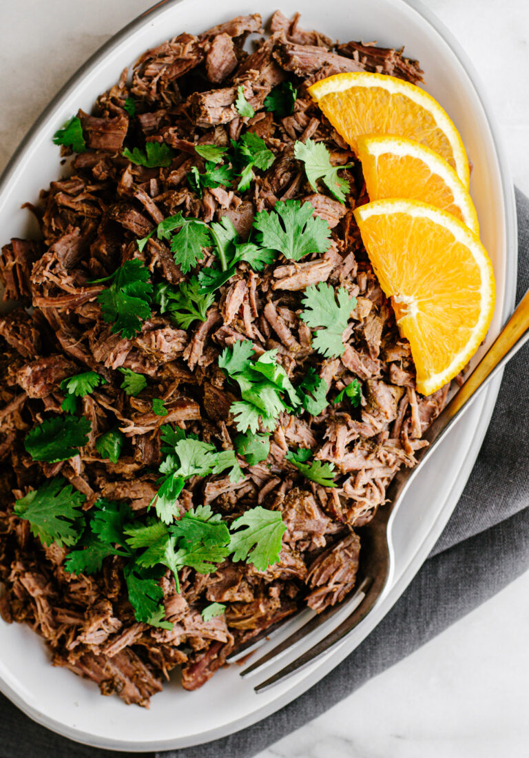 Lamb Barbacoa (Easy Slow Cooker Recipe!) Pinch and Swirl