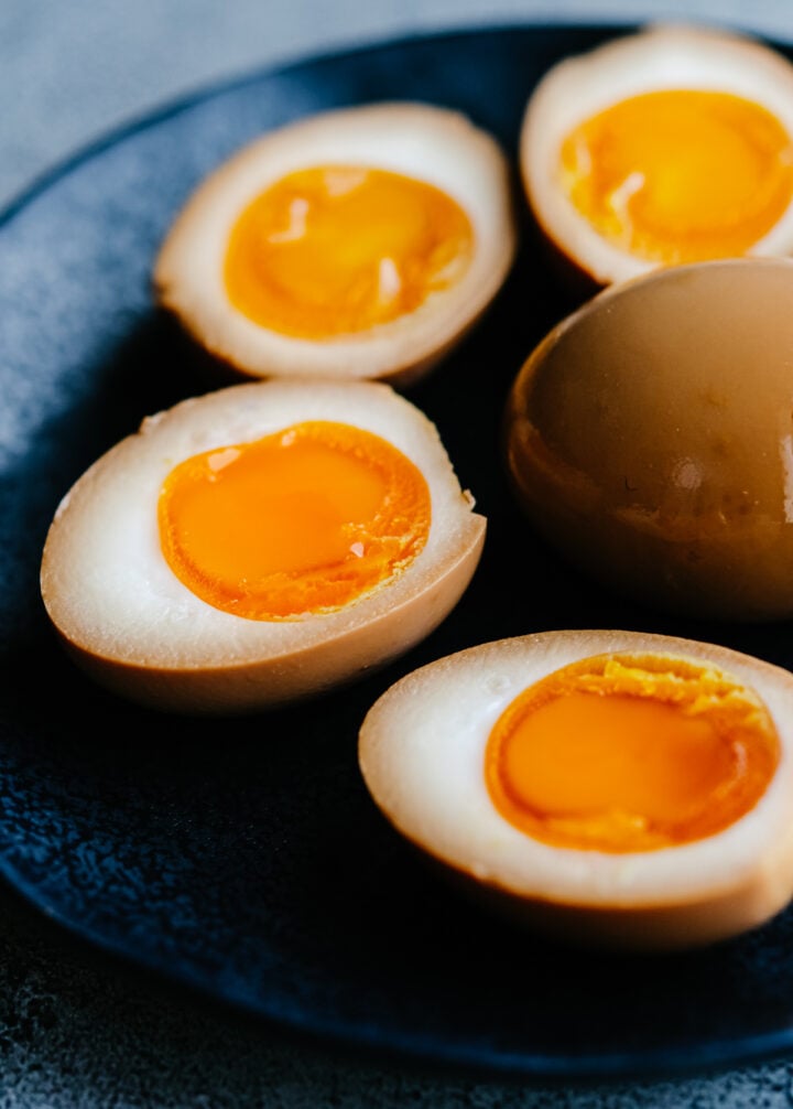 Soy Sauce Eggs (Shoyu Tamago) Pinch and Swirl