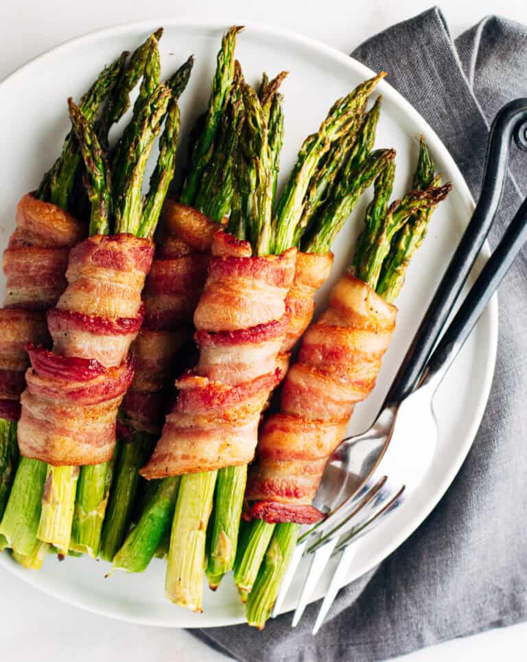 Bacon Wrapped Asparagus in the Oven Pinch and Swirl