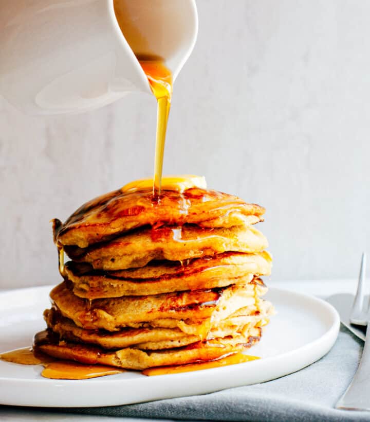 Banana Oatmeal Pancakes Pinch and Swirl