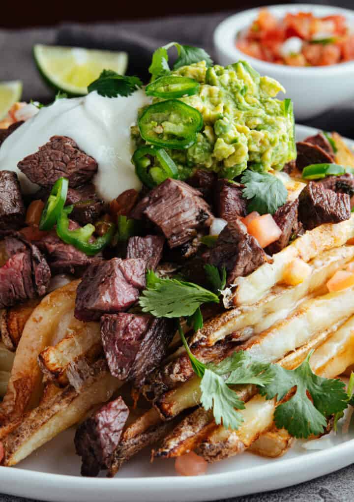 Carne Asada Fries Pinch and Swirl