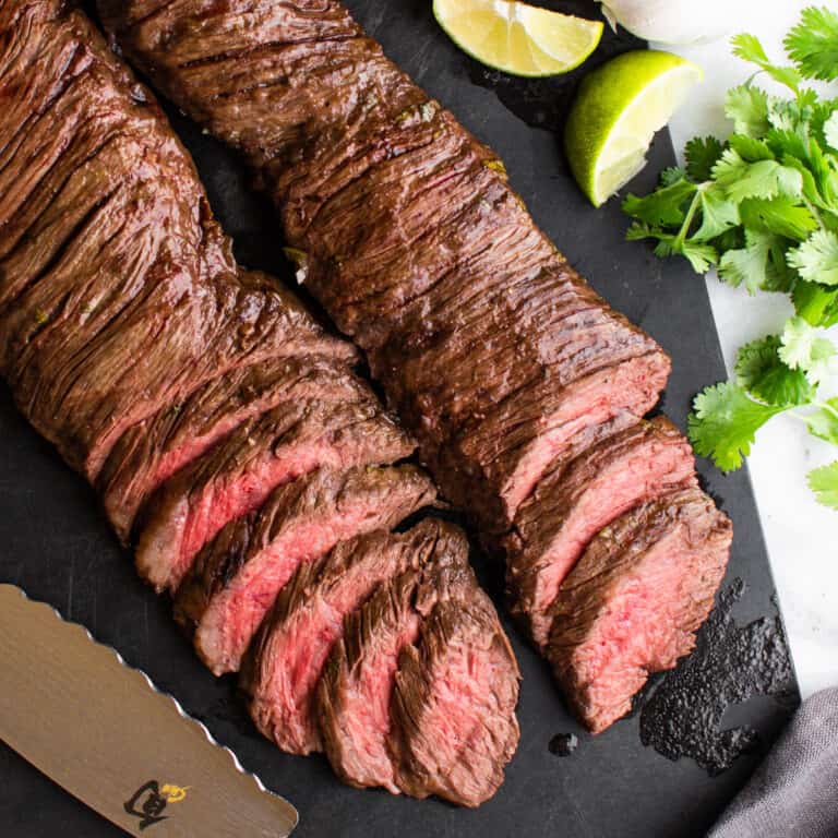 Carne Asada in the Oven Pinch and Swirl