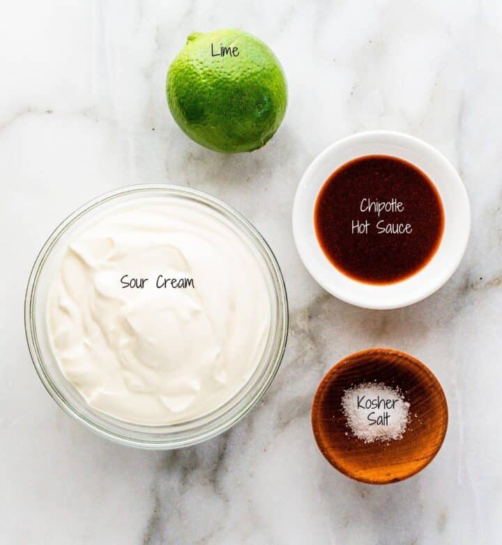 Chipotle Crema Pinch and Swirl