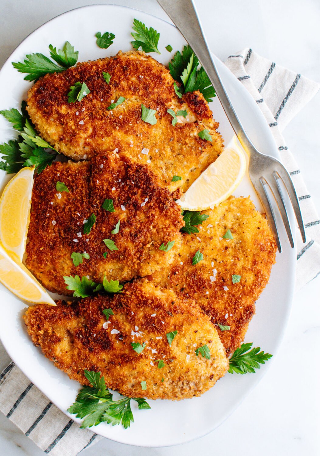 Italian Chicken Cutlets (Quick and easy!) Pinch and Swirl