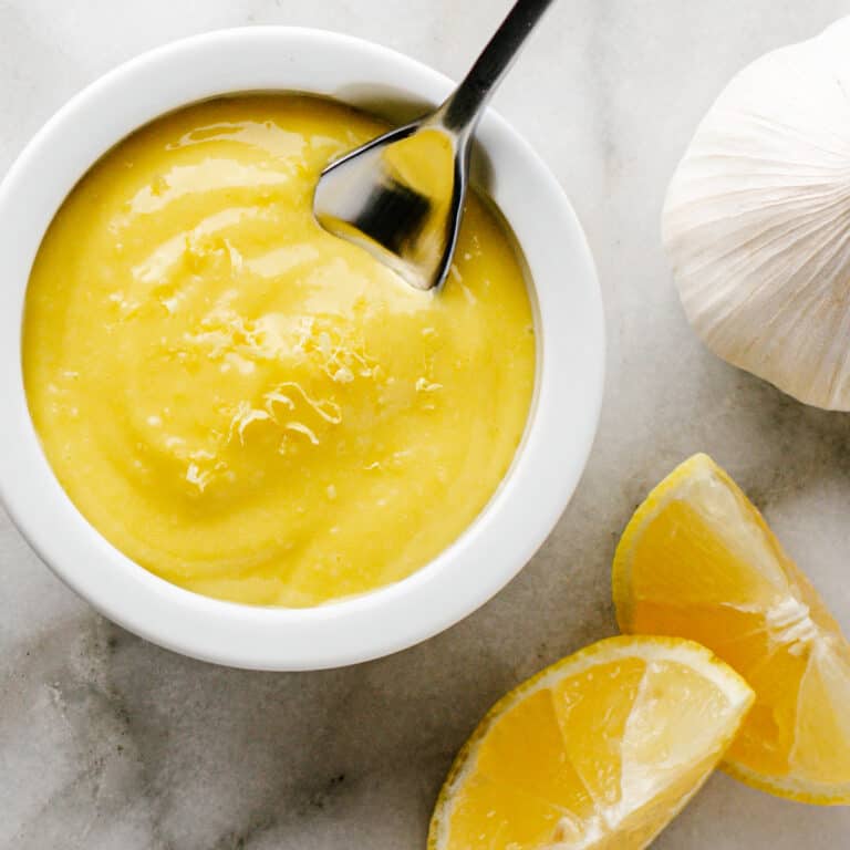 Lemon Garlic Aioli Pinch and Swirl