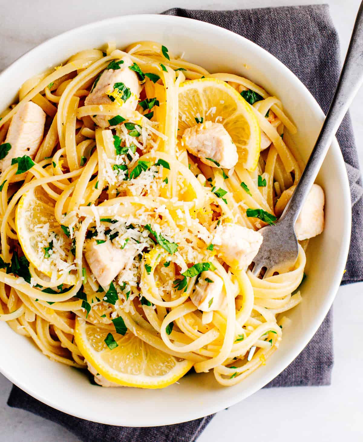 Lemon Garlic Chicken Pasta 30 Minute Meal Pinch And Swirl Lemon Garlic Chicken Pasta 30 Minute Meal Pinch And Swirl